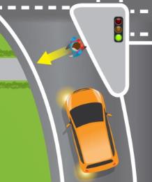Do you have to give way to pedestrians at a slip lane?